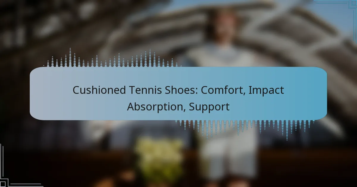 Cushioned Tennis Shoes: Comfort, Impact Absorption, Support